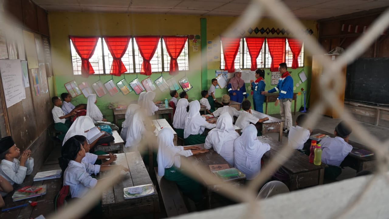 Pertamina Edukasi Bencana Sejak Dini di Sejumlah Sekolah